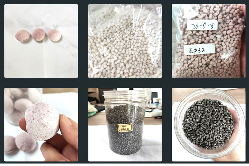 化肥造粒機(jī)加工成品
